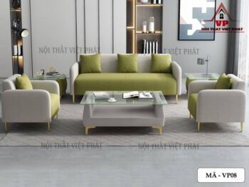 Bàn Ghế Sofa Văn Phòng - Mã VP08 8 Bàn Ghế Sofa Văn Phòng - Mã VP08-2