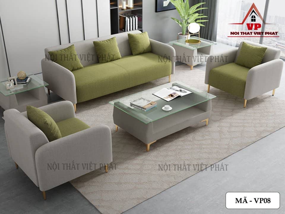Bàn Ghế Sofa Văn Phòng - Mã VP08 5 Bàn Ghế Sofa Văn Phòng - Mã VP08-3