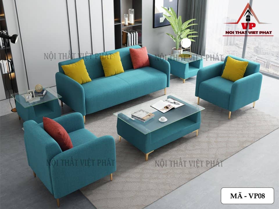 Bàn Ghế Sofa Văn Phòng - Mã VP08 1 Bàn Ghế Sofa Văn Phòng - Mã VP08
