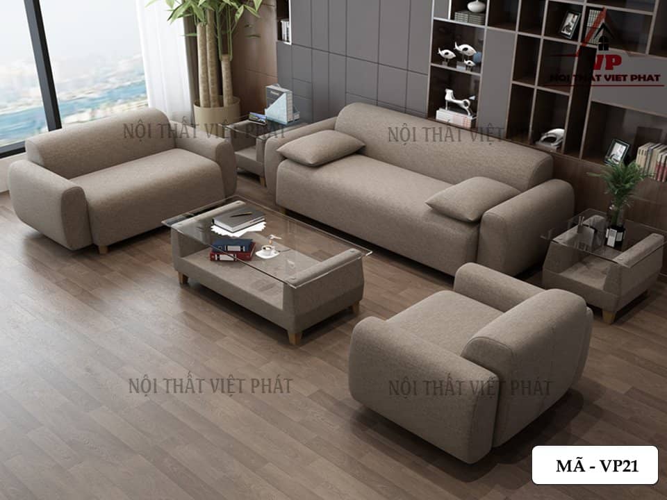 Bộ Bàn Ghế Sofa Văn Phòng - Mã VP21 2 Bộ Bàn Ghế Sofa Văn Phòng - Mã VP21-1