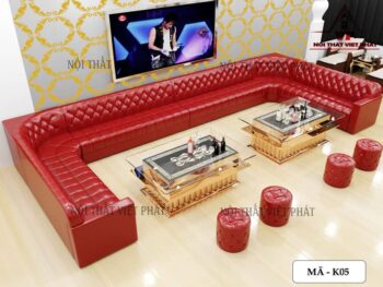 Ghế Nệm Phòng Karaoke - Mã K05 5 Ghế Nệm Phòng Karaoke - Mã K05-1