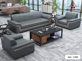 Ghế Sofa Văn Phòng - Mã VP09 9 Ghế Sofa Văn Phòng - Mã VP06-3