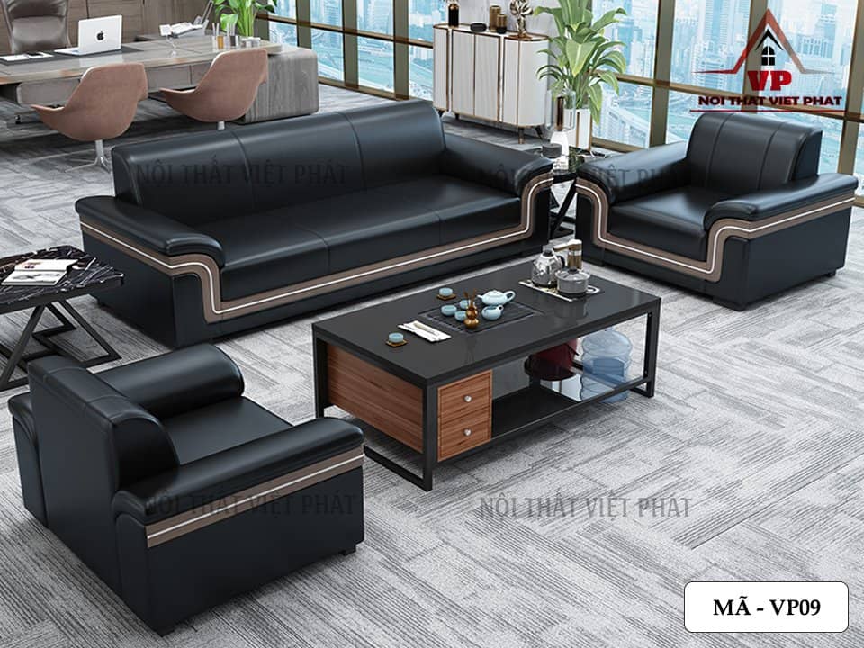 Ghế Sofa Văn Phòng - Mã VP09 5 Ghế Sofa Văn Phòng - Mã VP06-4