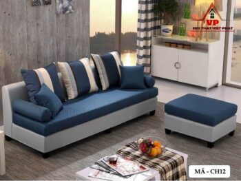 Sofa Chung Cư Vải Nhỏ Gọn - Mã CH12 9 Sofa Chung Cư Vải Nhỏ Gọn - Mã CH12-4
