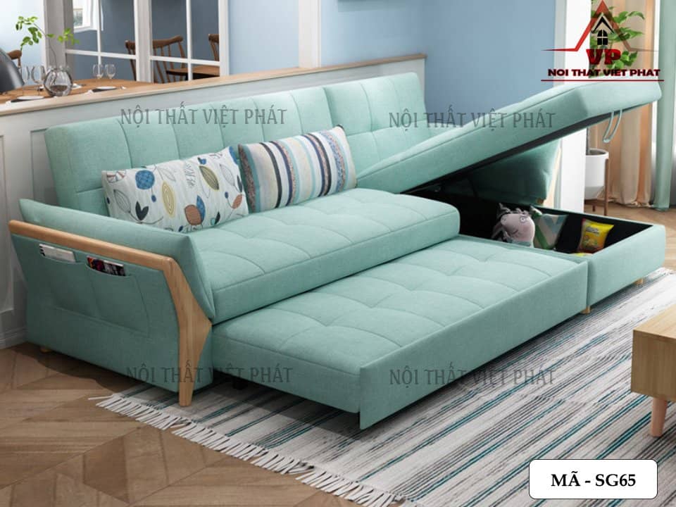 Sofa Giường Phòng Khách Đa Năng - Mã SG65 2 Sofa Giường Phòng Khách Đa Năng - Mã SG65-1