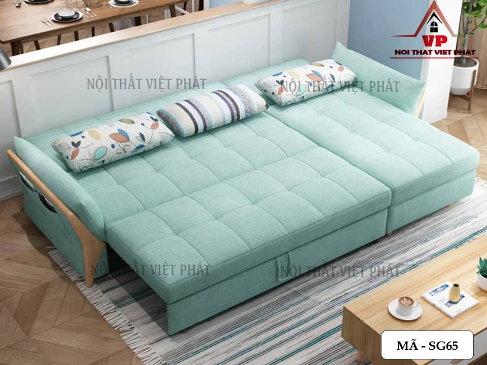 Sofa Giường Phòng Khách Đa Năng - Mã SG65 3 Sofa Giường Phòng Khách Đa Năng - Mã SG65-2