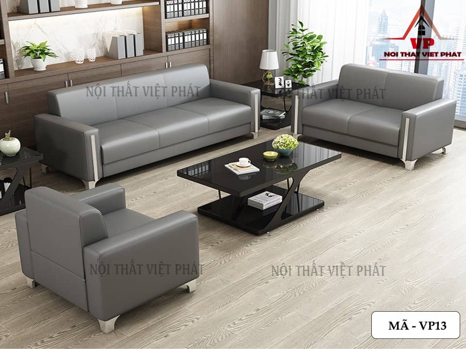 Sofa Văn Phòng Đẹp - Mã VP13 1 Sofa Văn Phòng Đẹp - Mã VP13-2
