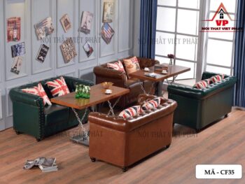 Bàn Ghế Cafe Sofa - Mã CF35