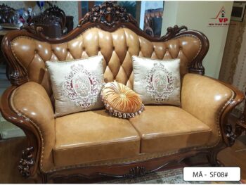 Bàn Ghế Phòng Khách Cổ Điển - Mã CĐ08 8 Bàn Ghế Phòng Khách Cổ Điển - Mã CĐ08-3