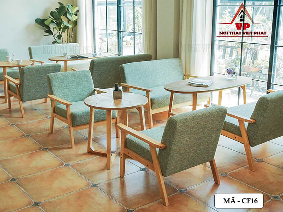 Bộ Bàn Ghế Cà Phê Đẹp - Mã CF16 1 Bộ Bàn Ghế Cà Phê Đẹp - Mã CF16-4