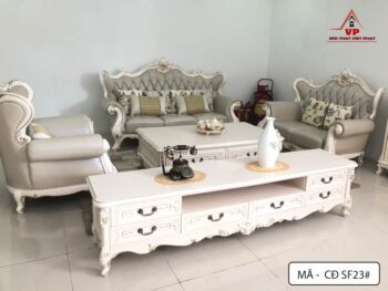 Ghế Sofa Châu Âu - Mã CĐ23 7 Ghế Sofa Châu Âu - Mã CĐ23-1