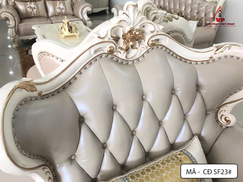 Ghế Sofa Châu Âu - Mã CĐ23 5 Ghế Sofa Châu Âu - Mã CĐ23-5