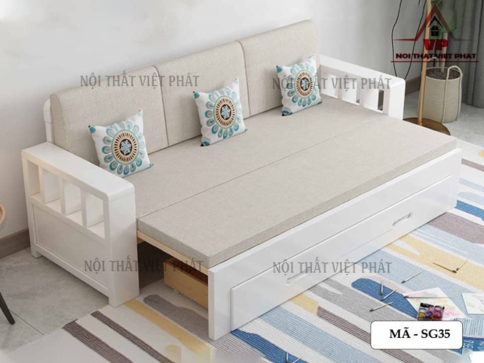 Ghế Sofa Có Ngăn Kéo - Mã SG35 4 Ghế Sofa Có Ngăn Kéo - Mã SG35-2