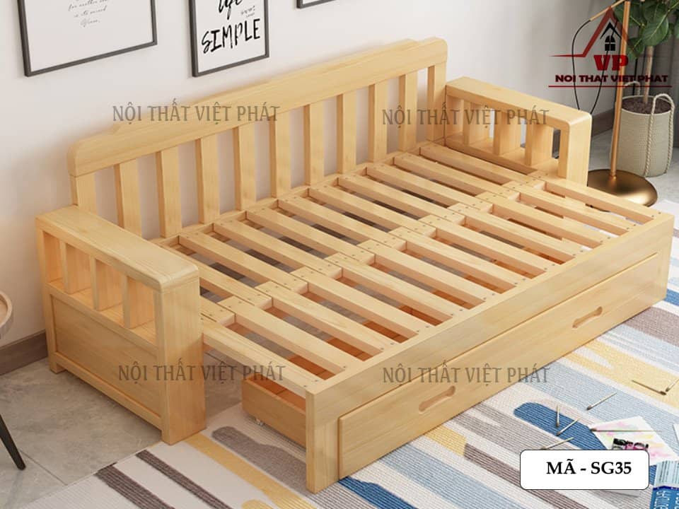 Ghế Sofa Có Ngăn Kéo - Mã SG35 7 Ghế Sofa Có Ngăn Kéo - Mã SG35-5