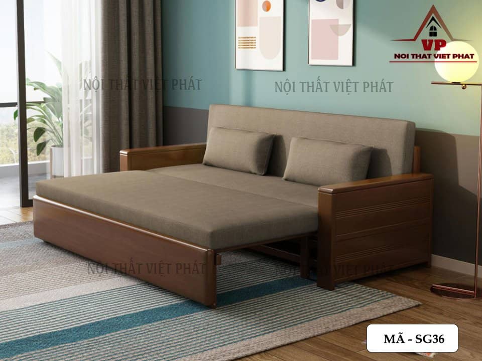 Ghế sofa Có Thể Làm Giường - Mã SG36 5 Ghế sofa Có Thể Làm Giường - Mã SG36-3