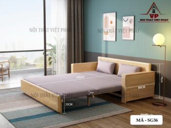 Ghế sofa Có Thể Làm Giường - Mã SG36 12 Ghế sofa Có Thể Làm Giường - Mã SG36-4