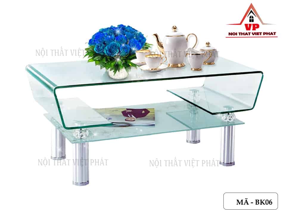Mẫu Bàn Trà Kính - Mã BK06 1 Mẫu Bàn Trà Kính - Mã BK06