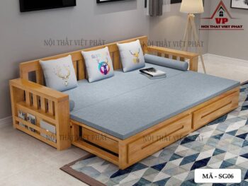 Sofa Giường Cao Cấp - Mã SG06 7 Sofa Giường Cao Cấp - Mã SG06