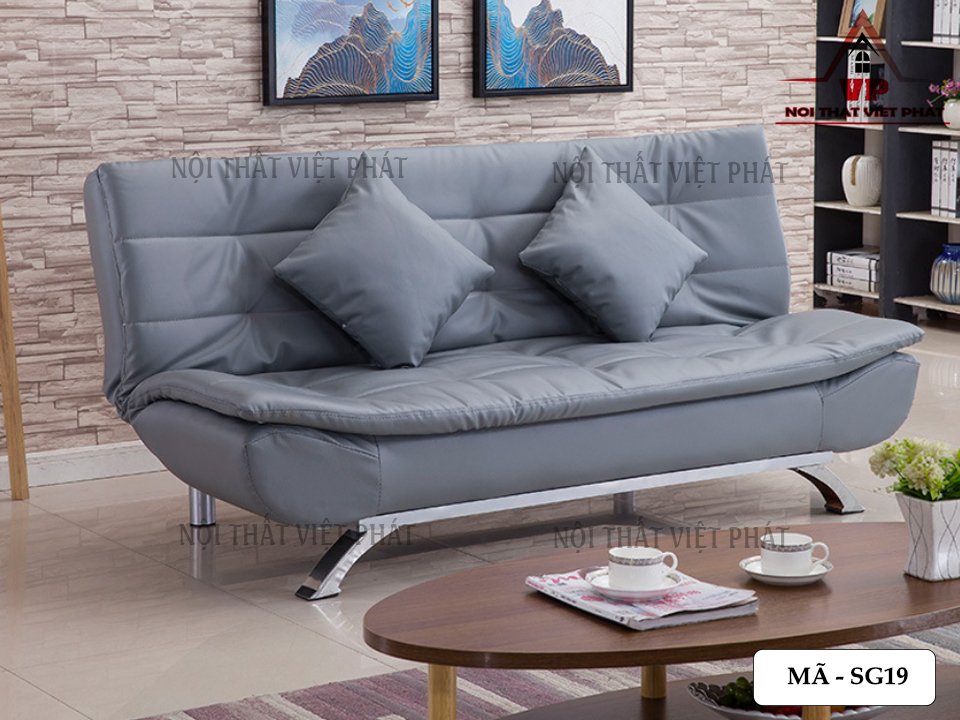 Sofa Giường Giá Rẻ HCM - Mã SG19 6 Sofa Giường Giá Rẻ HCM - Mã SG19-3