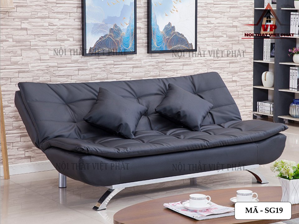 Sofa Giường Giá Rẻ HCM - Mã SG19 3 Sofa Giường Giá Rẻ HCM - Mã SG19-4