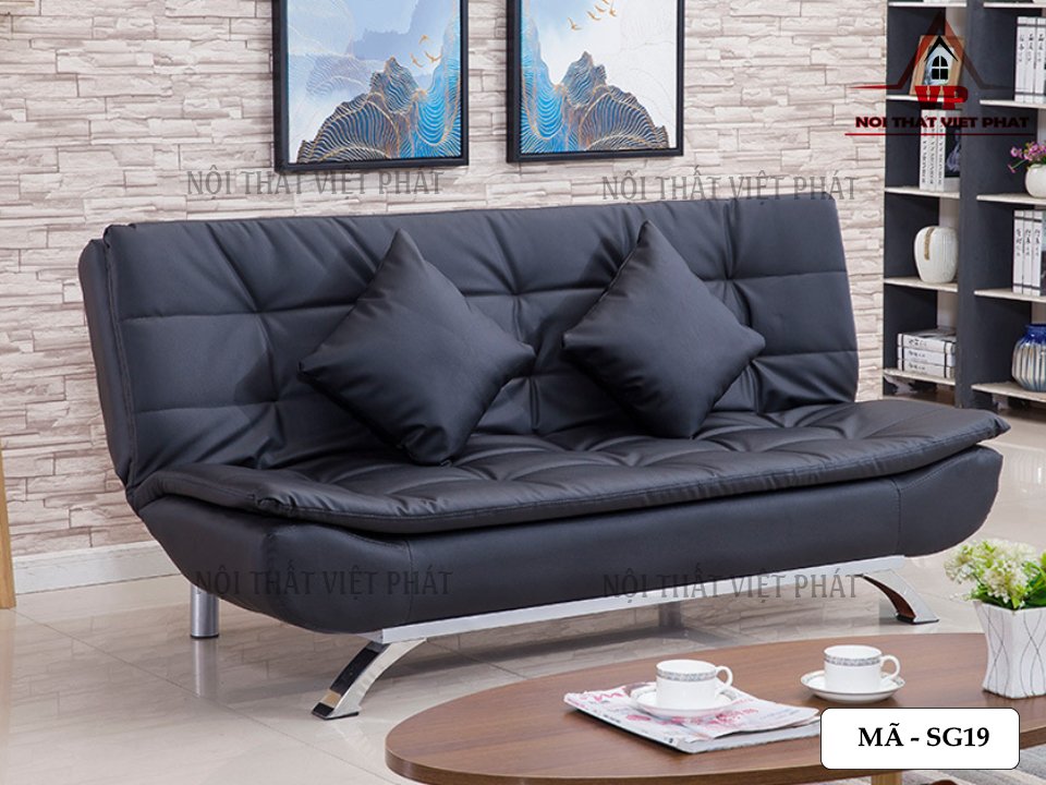 Sofa Giường Giá Rẻ HCM - Mã SG19 2 Sofa Giường Giá Rẻ HCM - Mã SG19-5