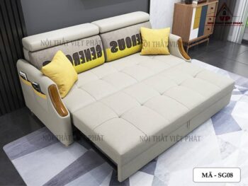 Sofa Kéo Thành Giường - Mã SG08 3 Sofa Kéo Thành Giường - Mã SG08-1