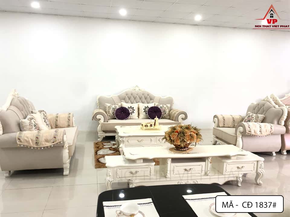 Sofa Tân Cổ Điển Giá Rẻ TPHCM - Mã CĐ1837 4 Sofa Tân Cổ Điển Giá Rẻ TPHCM - Mã CĐ1837-1