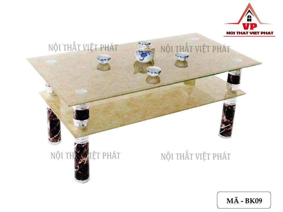 Bàn Trà Sofa Kính - Mã BK09 1 Bàn Trà Sofa Kính - Mã BK09