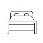 icon giường ngủ