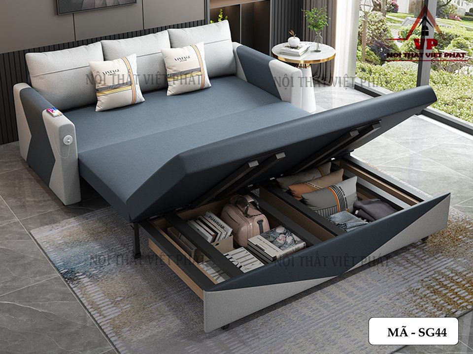 Ghế Sofa Gấp Thành Giường - Mã SG44 4 Ghế Sofa Gấp Thành Giường - Mã SG44-2
