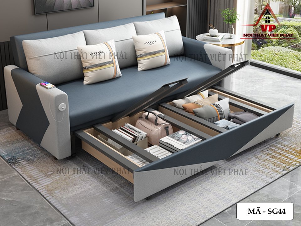 Ghế Sofa Gấp Thành Giường - Mã SG44 5 Ghế Sofa Gấp Thành Giường - Mã SG44-3