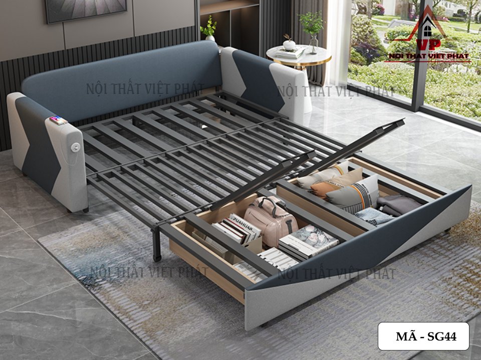 Ghế Sofa Gấp Thành Giường - Mã SG44 6 Ghế Sofa Gấp Thành Giường - Mã SG44-4