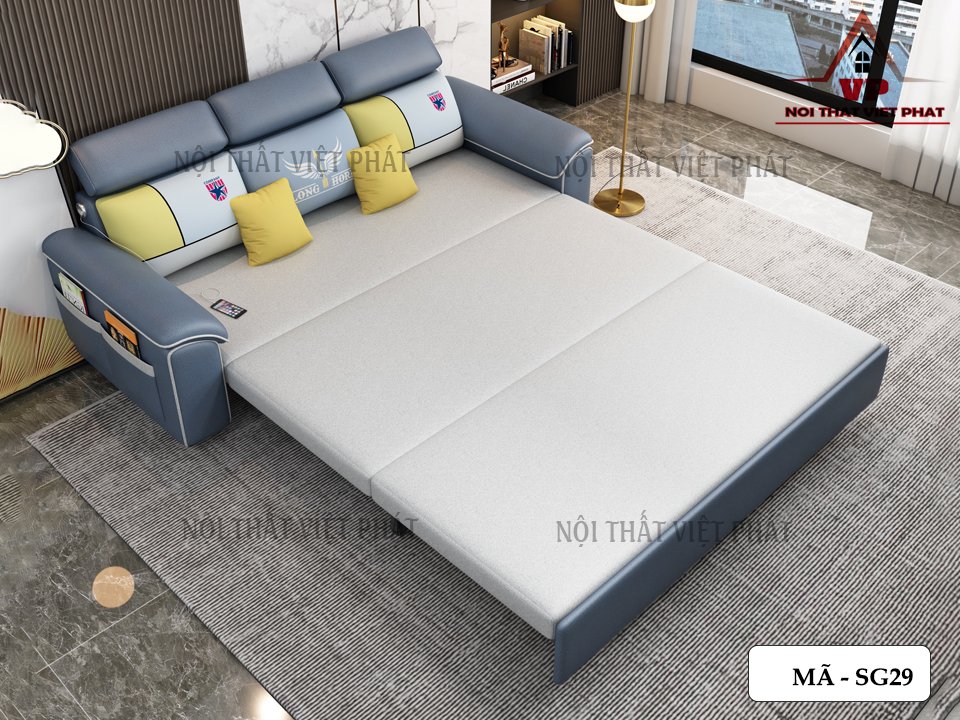 Ghế Sofa Làm Giường - Mã SG29 3 Ghế Sofa Làm Giường - Mã SG29-2
