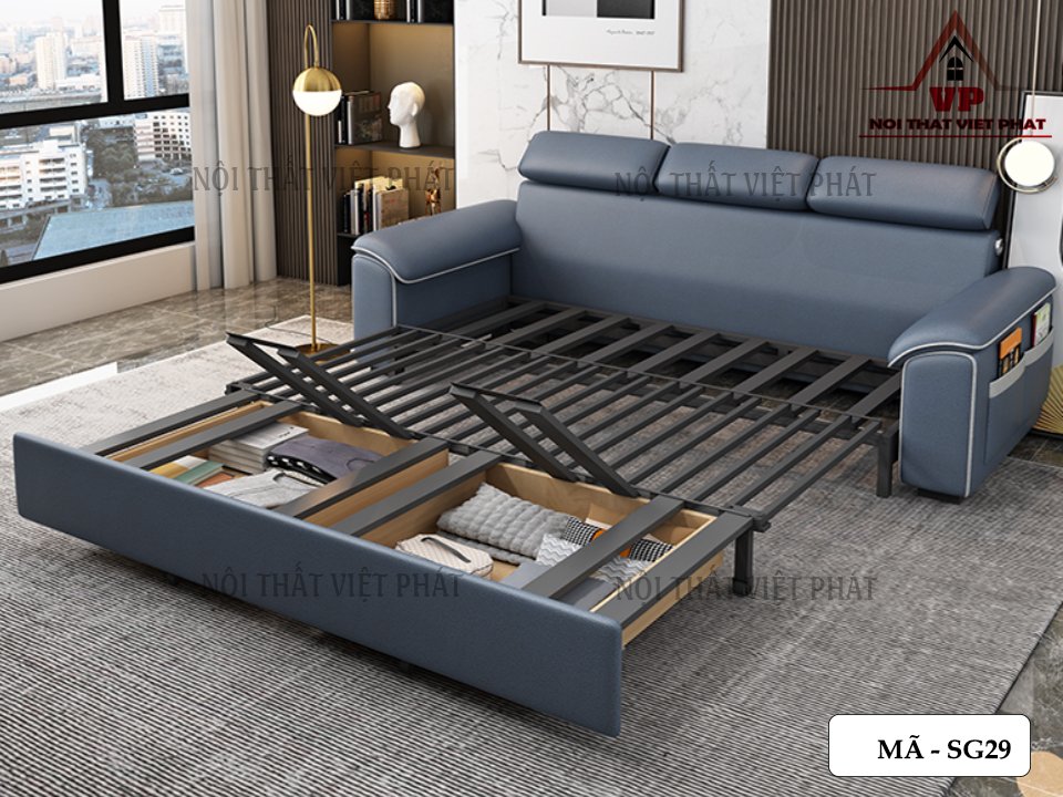 Ghế Sofa Làm Giường - Mã SG29 5 Ghế Sofa Làm Giường - Mã SG29-4