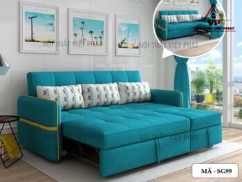 Sofa Giường Cho Nhà Nhỏ - Mã SG99 8 Sofa Giường Cho Nhà Nhỏ - Mã SG99-1
