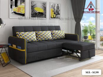 Sofa Giường Cho Nhà Nhỏ - Mã SG99 11 Sofa Giường Cho Nhà Nhỏ - Mã SG99-4