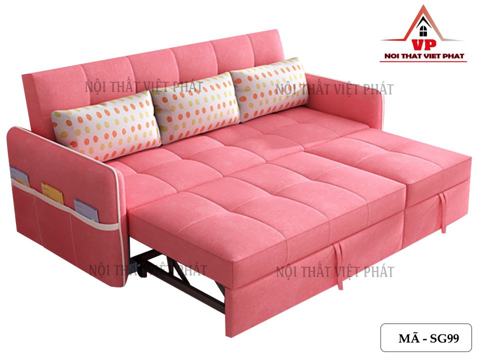 Sofa Giường Cho Nhà Nhỏ - Mã SG99 1 Sofa Giường Cho Nhà Nhỏ - Mã SG99-5