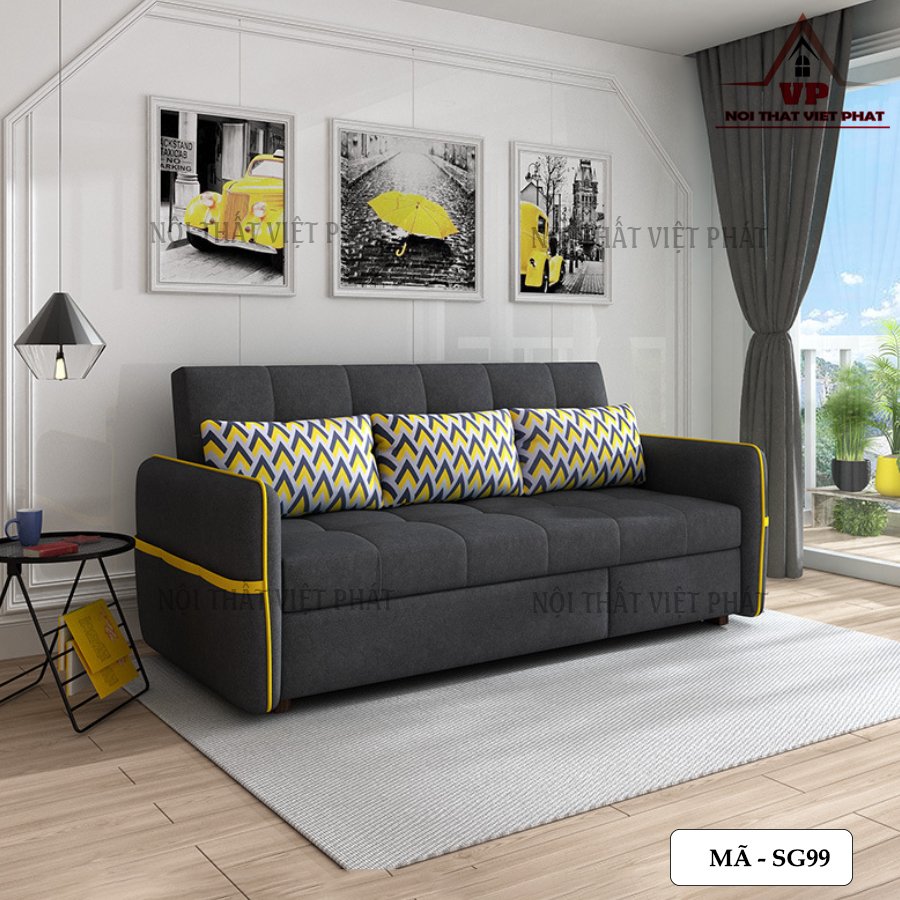 Sofa Giường Cho Nhà Nhỏ - Mã SG99 2 Sofa Giường Cho Nhà Nhỏ - Mã SG99