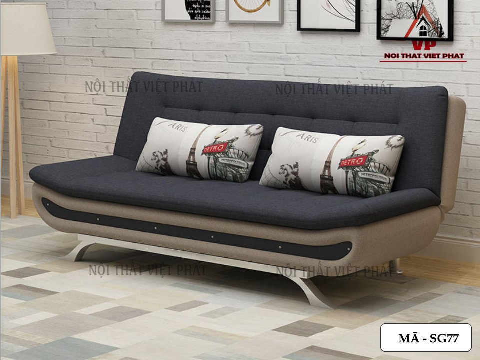 Sofa Giường Nhà Đẹp - Mã SG77 3 Sofa Giường Nhà Đẹp - Mã SG77-1