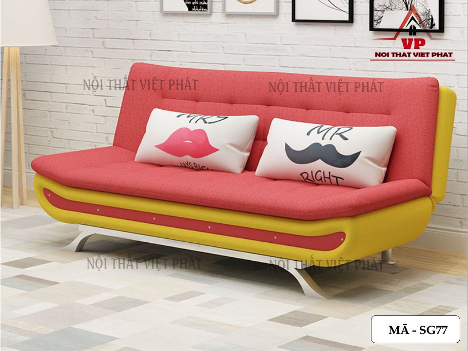Sofa Giường Nhà Đẹp - Mã SG77 5 Sofa Giường Nhà Đẹp - Mã SG77-3