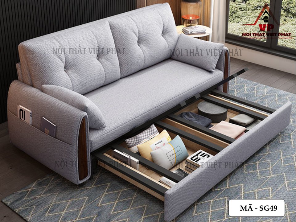 Sofa Giường Nhập Khẩu - Mã SG49 1 Sofa Giường Nhập Khẩu - Mã SG49
