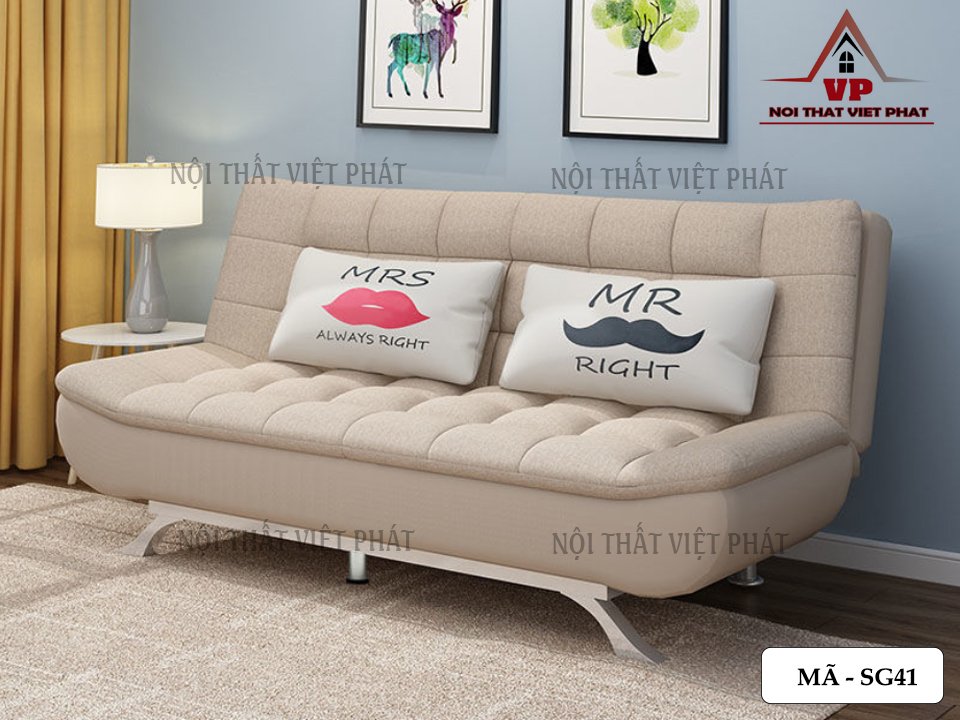Sofa Giường Ở TPHCM - Mã SG41 5 Sofa Giường Ở TPHCM - Mã SG41-3