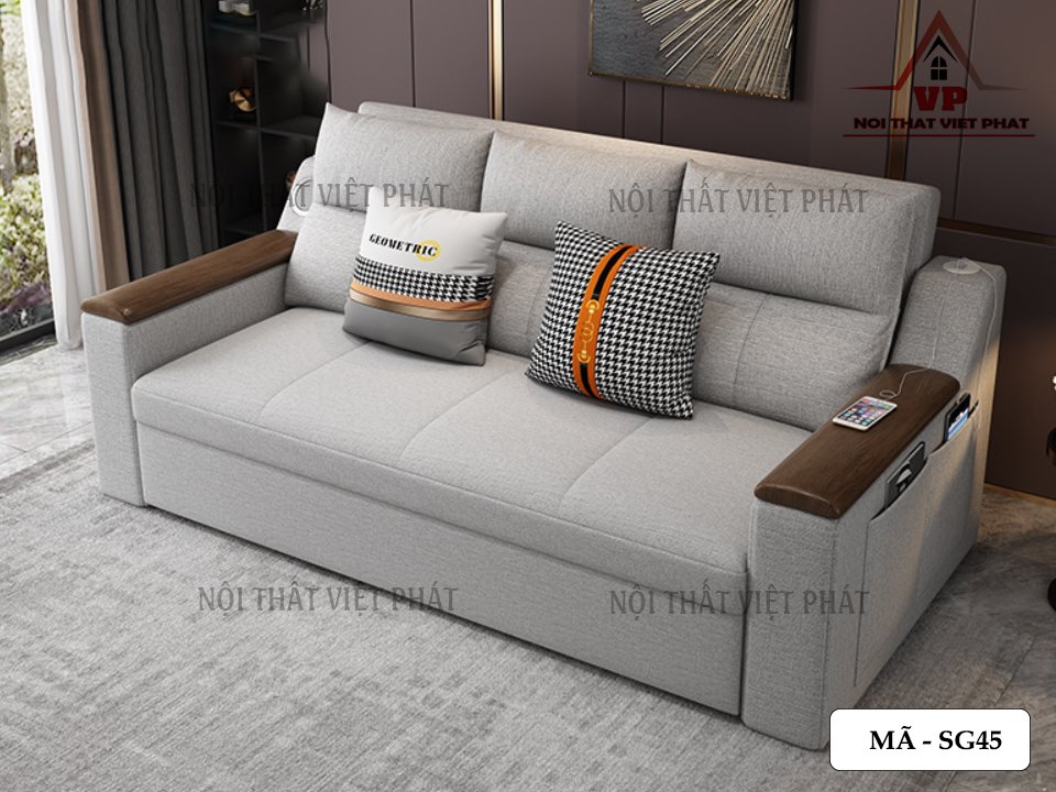 Sofa Giường Tại HCM - Mã SG45 3 Sofa Giường Tại HCM - Mã SG45-1