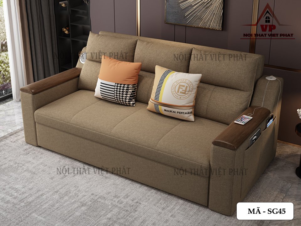 Sofa Giường Tại HCM - Mã SG45 4 Sofa Giường Tại HCM - Mã SG45-2