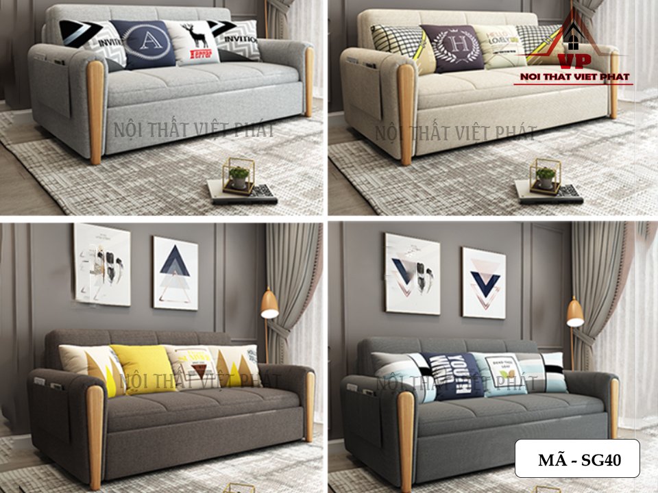 Sofa Giường Thông Minh TPHCM - Mã SG40 6 Sofa Giường Thông Minh TPHCM - Mã SG40-4