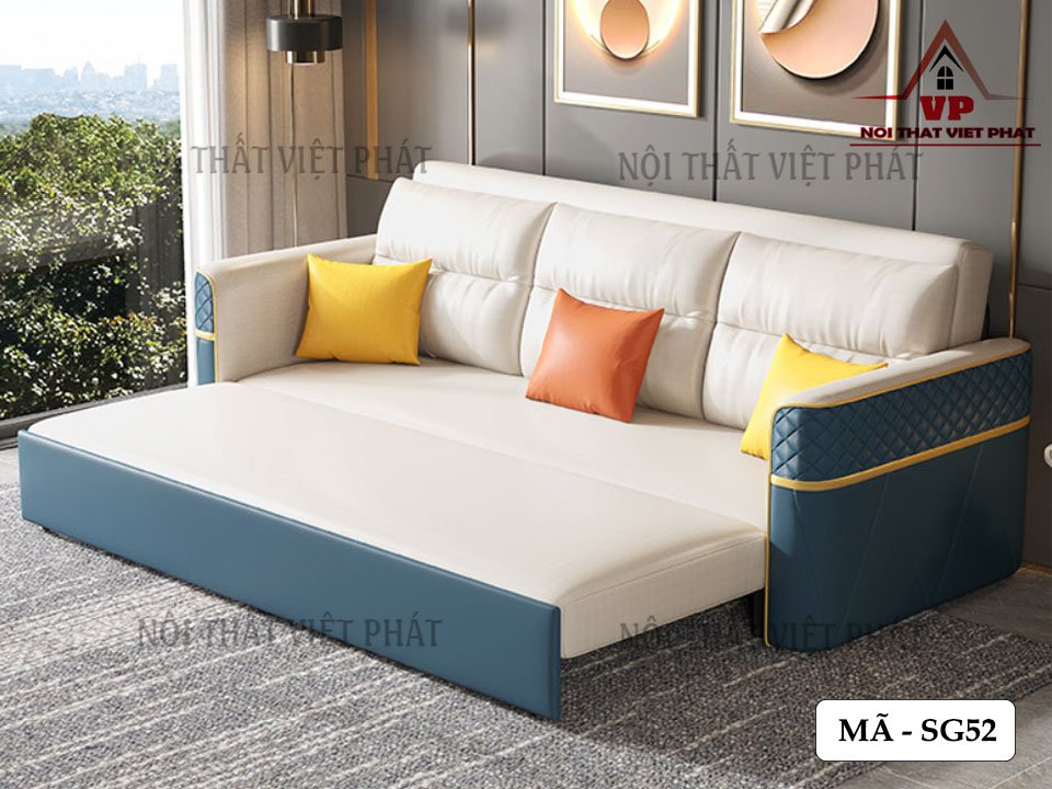 Mẫu Sofa Giường Hiện Đại - Mã SG52 4 Mẫu Sofa Giường Hiện Đại - Mã SG52-2