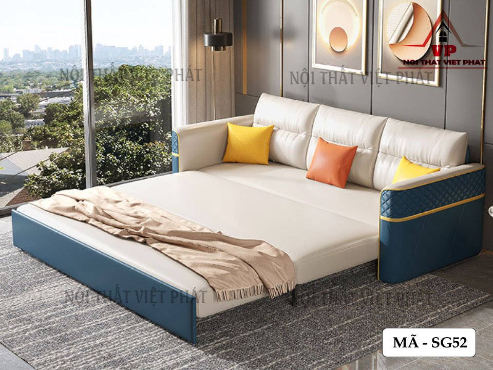 Mẫu Sofa Giường Hiện Đại - Mã SG52 7 Mẫu Sofa Giường Hiện Đại - Mã SG52-5