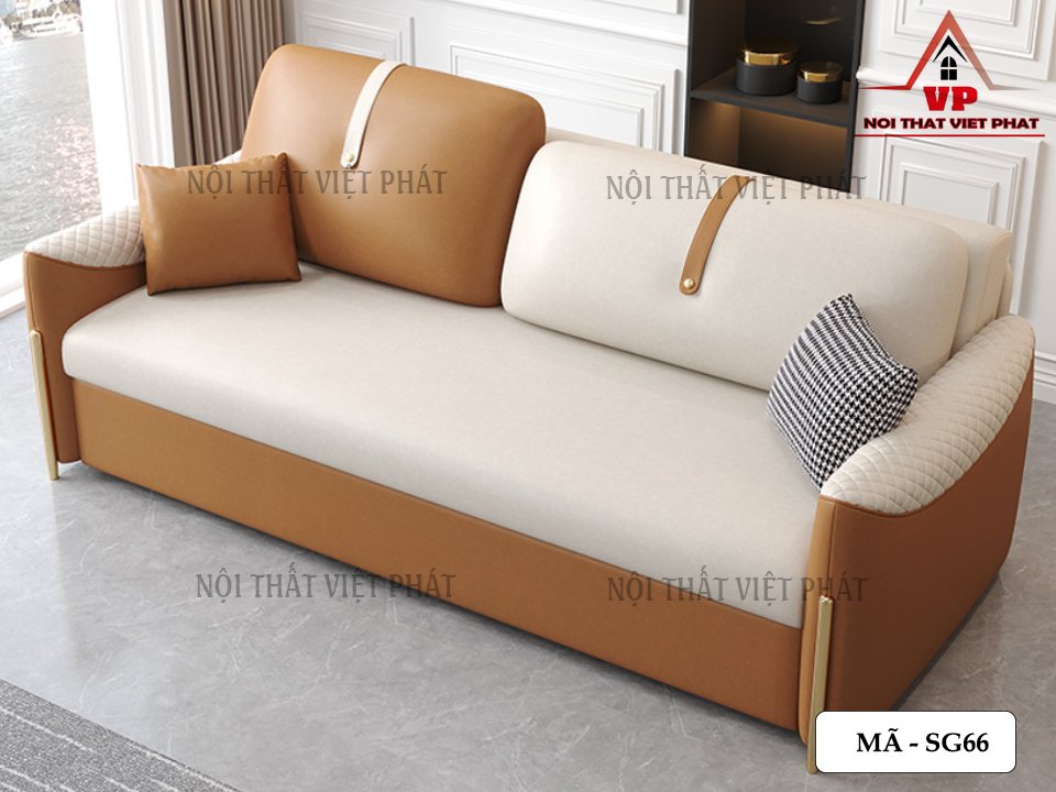 Sofa Bed Sang Trọng - Mã SG66 3 Sofa Bed Sang Trọng - Mã SG66-1