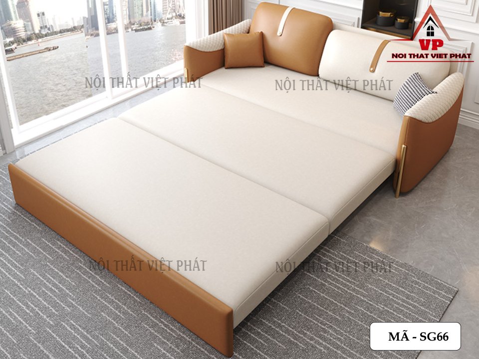 Sofa Bed Sang Trọng - Mã SG66 1 Sofa Bed Sang Trọng - Mã SG66-2