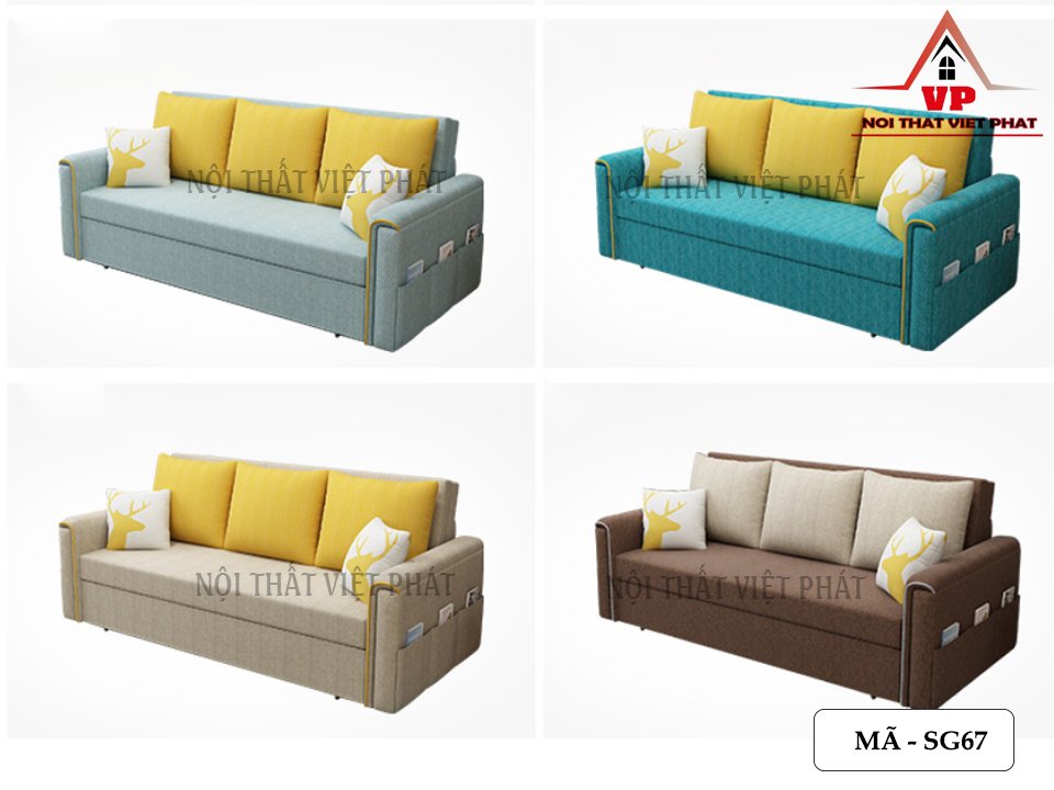 Sofa Giường Bằng Sắt - Mã SG67 5 Sofa Giường Bằng Sắt - Mã SG67-3